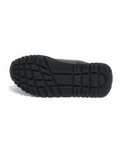Sneaker running Calvin Klein jeans in ecopelle/ tessuto black/ white D25CK05 V3A9-81004-1269X001