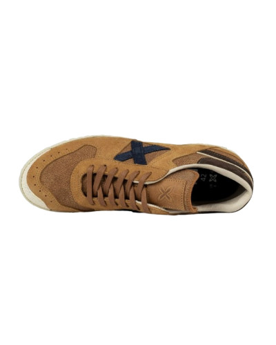 Scarpe Munich sneaker Goal in pelle scamosciata / tessuto beige U25MU12 1600