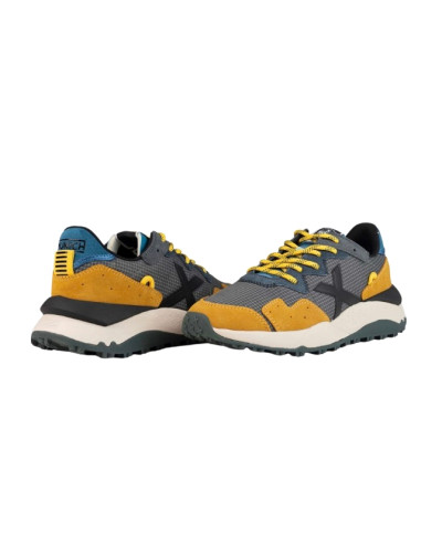 Scarpe Munich sneaker Shibuya 16 pelle scamosciata/ tessuto multicolore U25MU14 9880016