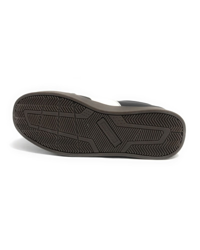 Scarpe U.S. Polo sneaker Campy001 in pelle/ ecopelle black/ white uomo U25UP15