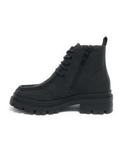 Scarpe donna polacchno US Polo Alicya002 in ecopelle nero D25UP13