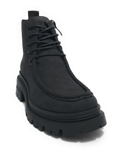 Scarpe donna polacchno US Polo Alicya002 in ecopelle nero D25UP13