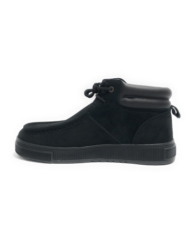 Polacchino uomo Us Polo Bayard003M in pelle scamosciata/ ecopelle black U25UP21