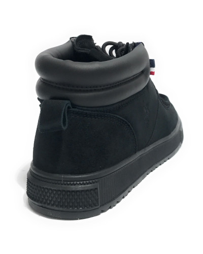 Polacchino uomo Us Polo Bayard003M in pelle scamosciata/ ecopelle black U25UP21