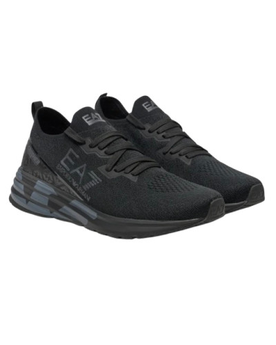 Sneaker running EA7 Emporio Armani training black/ grey unisex U25EA06 X8X095 XK240 S244