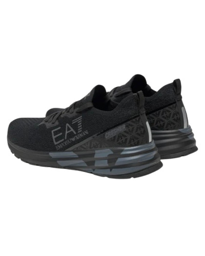 Sneaker running EA7 Emporio Armani training black/ grey unisex U25EA06 X8X095 XK240 S244