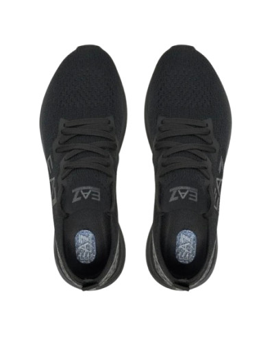 Sneaker running EA7 Emporio Armani training black/ grey unisex U25EA06 X8X095 XK240 S244
