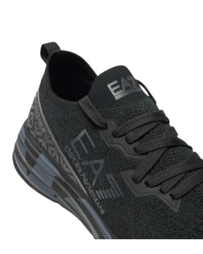 Sneaker running EA7 Emporio Armani training black/ grey unisex U25EA06 X8X095 XK240 S244