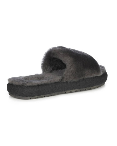 Scarpe donna Emu Australia ciabatte Mackay charcoal/ anthracite D25EM07 W13088-CHAR