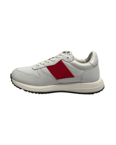 Scarpe Love Moschino sneaker Dune30 in pelle/ tessuto bianco DS25MO04 JA15373G1MIAL10A