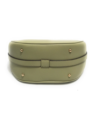 Borsa donna Guess a spalla Fedora hobo ecopelle verde sage BS25GU09 BG951901