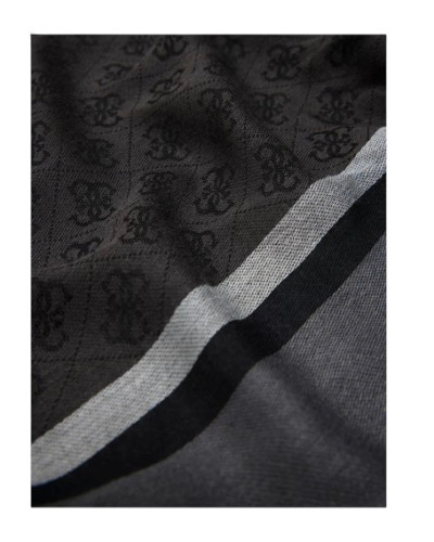 Sciarpa Guess Warsaw 4G coal multilogo CS25GU01 AM9492POL03