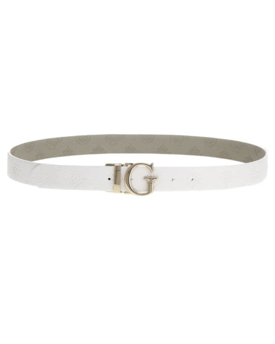Cinta donna Guess Gerty adjustable/ reversible grigio/ bianco 4G logo CS25GU07 BW7861P3430
