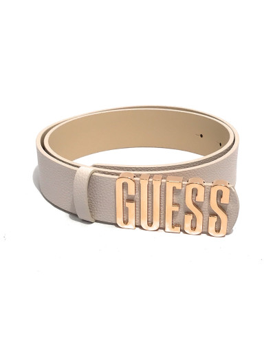 Cinta donna Guess Meridian not adjustable belt ivory CS25GU14 BW9113P4235