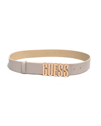 Cinta donna Guess Meridian not adjustable belt ivory CS25GU14 BW9113P4235