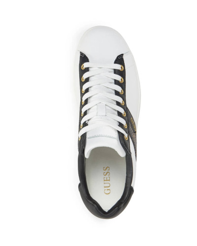 Scarpe uomo Guess sneaker Nola II bianco/ nero US24GU06 FMPNOILEA12