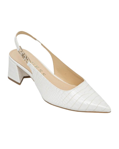 Décolleté Guess a punta Zabela tc 65 ecopelle white DS25GU05 FLPZABPEL05