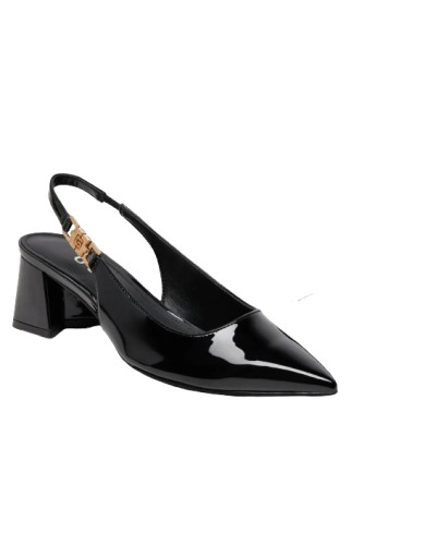 Décolleté Guess a punta Zabela tc 65 ecopelle vernice black DS25GU07 FLPZABPAF05