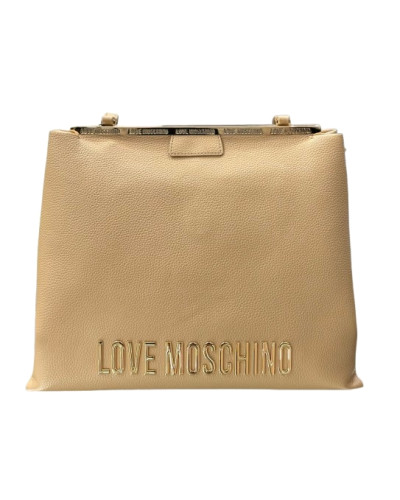 Borsa donna a mano/ spalla Love Moschino clutch ecopelle sabbia BS25MO32 JC4054PP1MLG0105