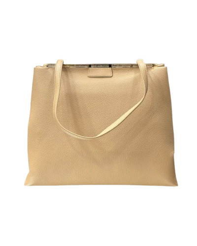 Borsa donna a mano/ spalla Love Moschino clutch ecopelle sabbia BS25MO32 JC4054PP1MLG0105