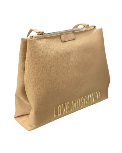 Borsa donna a mano/ spalla Love Moschino clutch ecopelle sabbia BS25MO32 JC4054PP1MLG0105