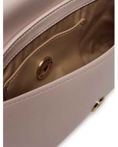 Borsa donna Love Moschino piatta a spalla in ecopelle cipria BS25MO41 JC4058PP1MLO0601