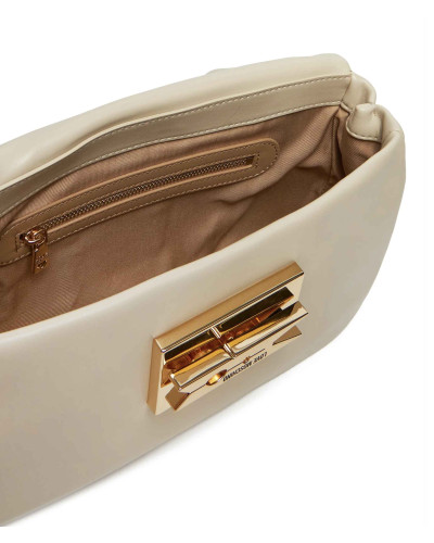 Borsa donna Love Moschino a spalla/tracolla in ecopelle avorio BS25MO48 JC4164PP1MLM0110