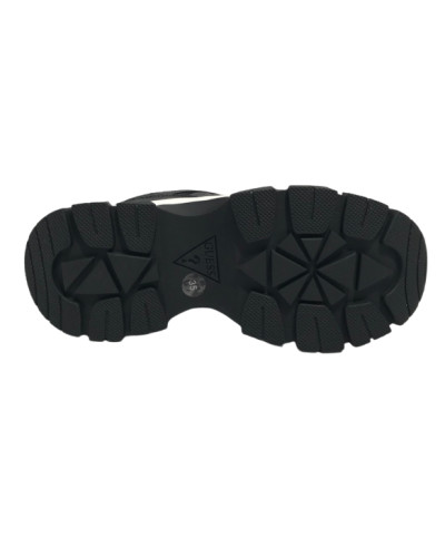 Scarpe donna Guess sneaker zeppa Brecky4 embossed black DS25GU09 FLPBR4FAL12