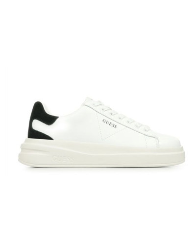Scarpe  Guess sneaker Elbina in pelle white/ black DS25GU14 FLJELBLEA12