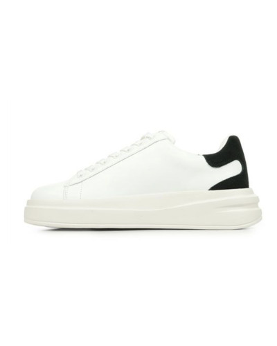 Scarpe  Guess sneaker Elbina in pelle white/ black DS25GU14 FLJELBLEA12