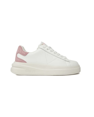 Scarpe  Guess sneaker Elbina pelle white/ pink DS25GU15 FLJELBLEA12