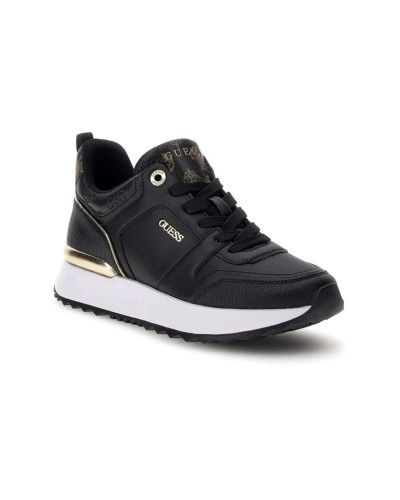 Scarpe donna Guess sneaker Kaddy ecopelle black DS25GU24 FL8DDYELE12