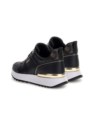 Scarpe donna Guess sneaker Kaddy ecopelle black DS25GU24 FL8DDYELE12