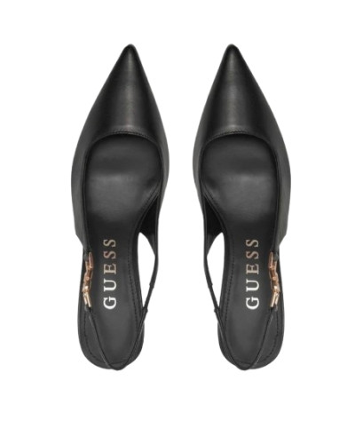 Décolleté Guess a punta Nassha3 tc 80 in pelle black DS25GU29 FLPNS3LEA05