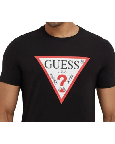 T-shirt Guess logo triangolo black ES25GU18 M2YI71I3Z14
