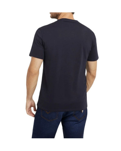 T-shirt uomo Guess logo triangolo blu ES25GU19 M2YI71I3Z14