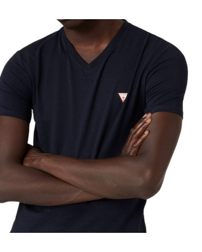 T-shirt Guess logo triangolo blu ES25GU26 M2YI32J1314