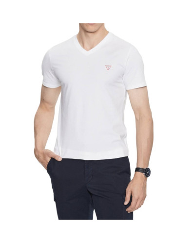 T-shirt Guess logo triangolo bianco ES25GU27 M2YI32J1314