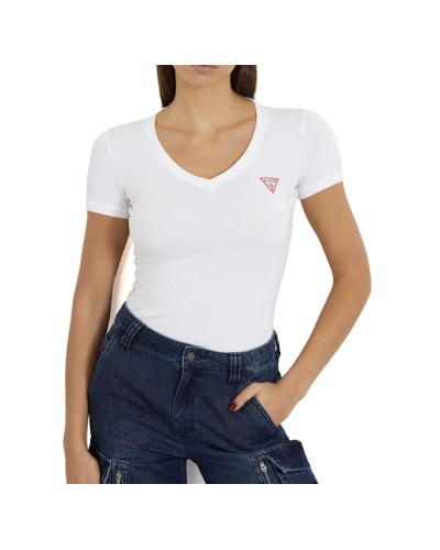 T-shirt donna Guess white ES25GU43 W2YI45J1314
