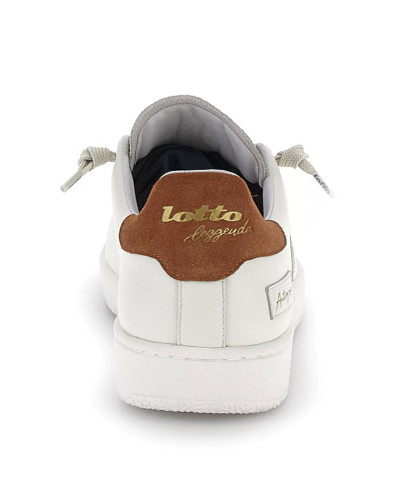 Sneaker uomo Lotto Leggenda white/ orange US25LT01 221106