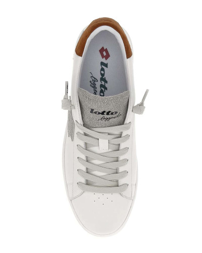 Sneaker uomo Lotto Leggenda white/ orange US25LT01 221106