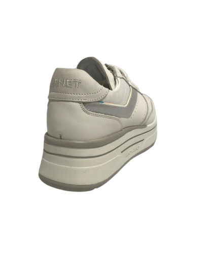 Sneaker donna Janet&Janet pelle white/ silver DS25JJ05 J-020