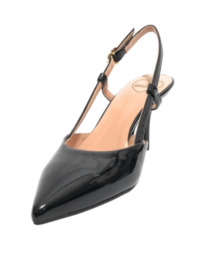 Scarpe donna Love Moschino decolleté nero vernice DS25MO06 JA10627