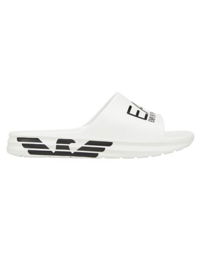 Slipper uomo EA7 Emporio Armani white/ black US25EA06 XBP008