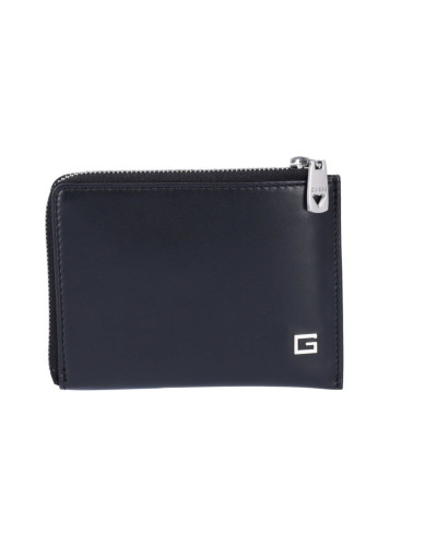 Portafoglio Guess Madrid zipper card holder nero GS25GU01 SMMAGSLEA26