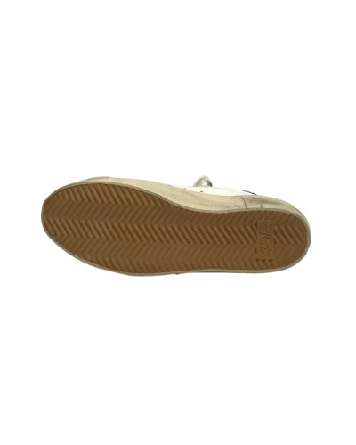 Sneaker uomo 4B12 in pelle bianco/lime US25QB05 SUPRIME-U202