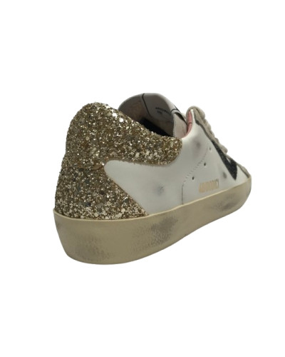 Scarpe donna 4B12 bianco/oro/nero DS25QB03 SUPRIME-D320