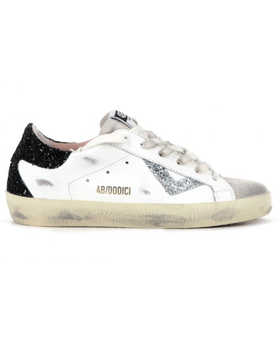 Scarpe donna 4B12 cach/bianco/argento DS25QB02 SUPRIME-D318