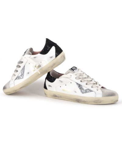 Scarpe donna 4B12 cach/bianco/argento DS25QB02 SUPRIME-D318