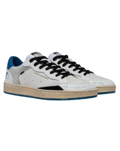 Sneaker uomo Crime London Chelsea in pelle white US25CR01 14204PP7.10